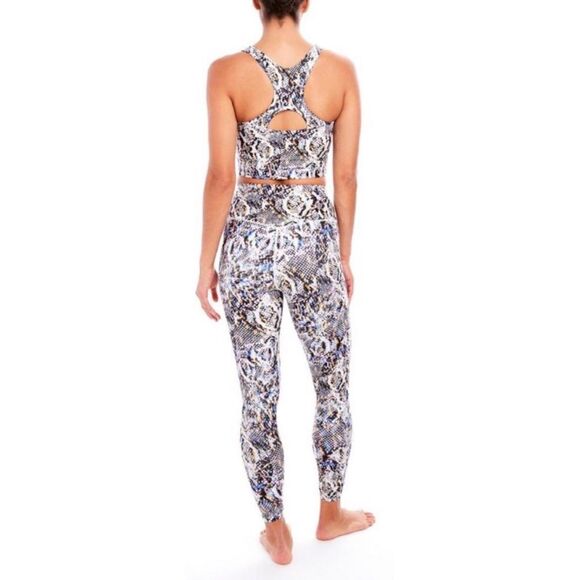 NWT Sage Collective Snakeskin Print Yoga Workout Athletic Leggings - Picture 3 of 11